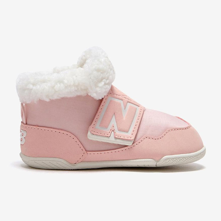 New Balance ニューバランス キッズ ブーツ PINK キッズシューズ ピンク ショートブ...