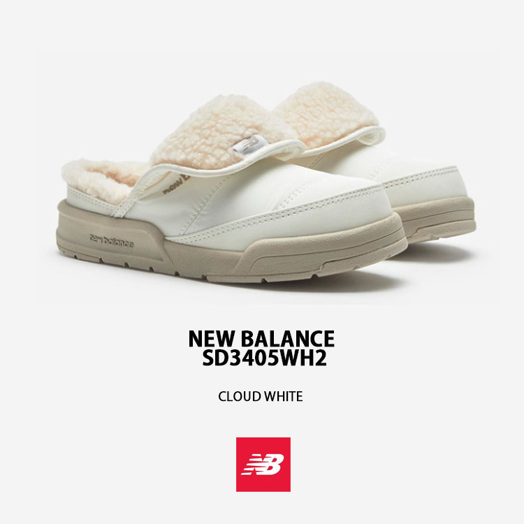New Balance（ニューバランス） ミュール スリッポン SD3405WH2 CLOUD