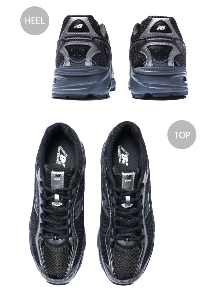 New Balance ニューバランス スニーカー U509E1 BLACK SILVER New Balance ニューバランス スニーカー U509E1 BLACK SILVER
