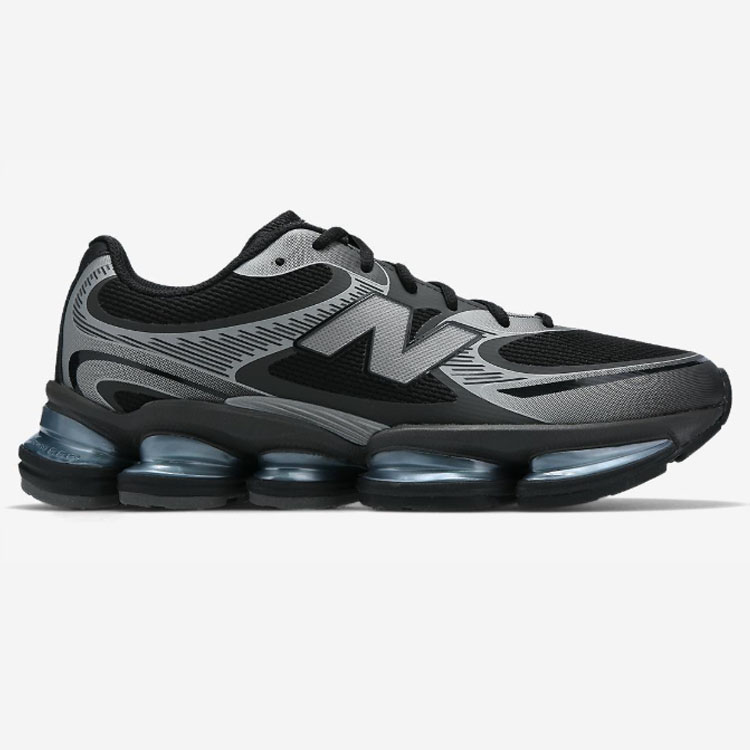 New Balance ニューバランス スニーカー U2000 U2000EA BLACK SILVER ABZORB シューズ アブゾーブ NewBalance2000 ランニングシューズ ブラック シルバー | New Balance | 01