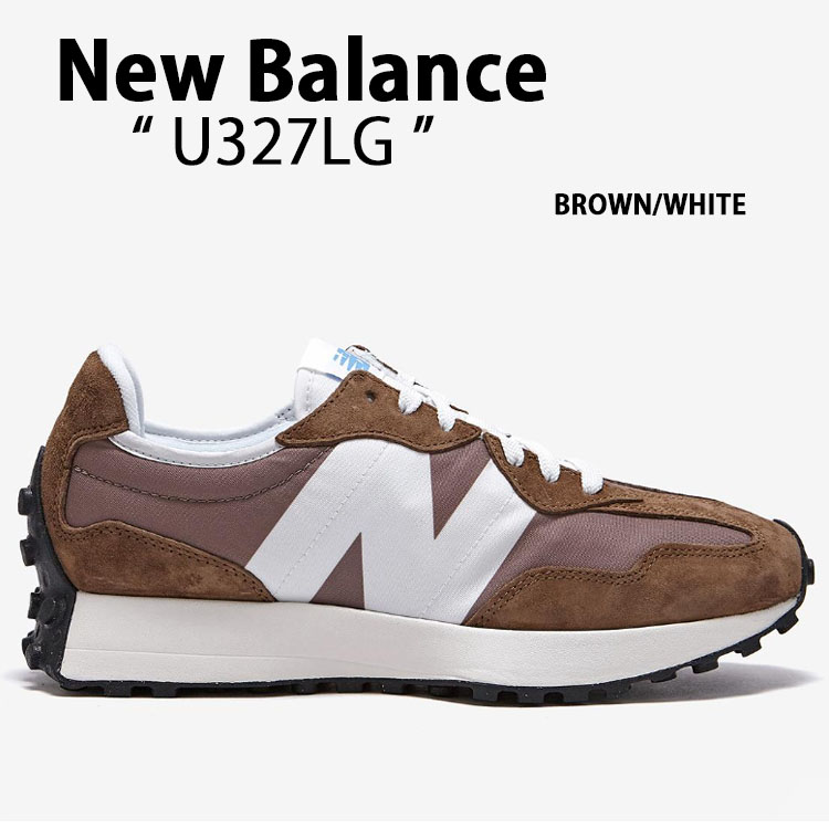 New Balance（ニューバランス） スニーカー U327 U327LG BROWN WHITE