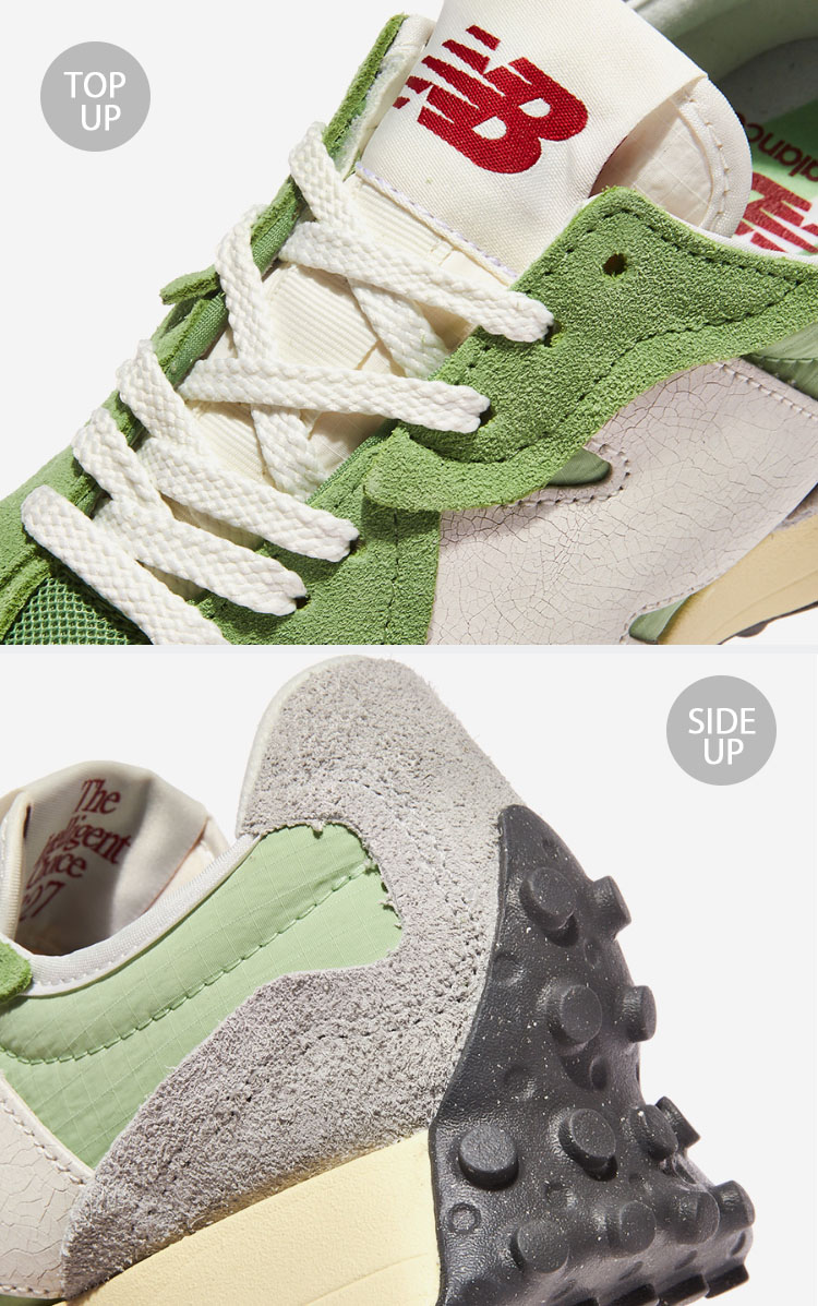 New Balance（ニューバランス） スニーカー U327WRD GREEN WHITE GRAY