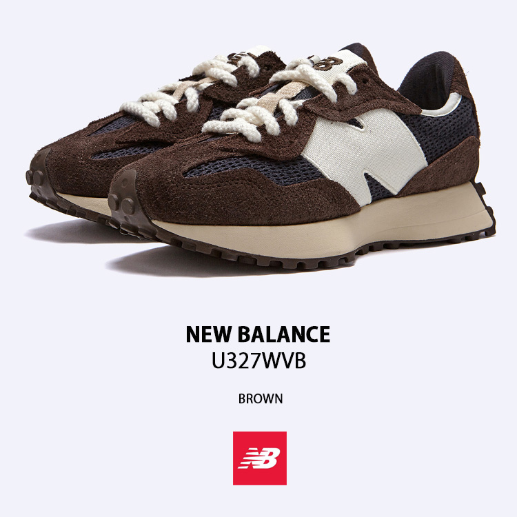 New Balance（ニューバランス） スニーカー U327WVB BROWN シューズ