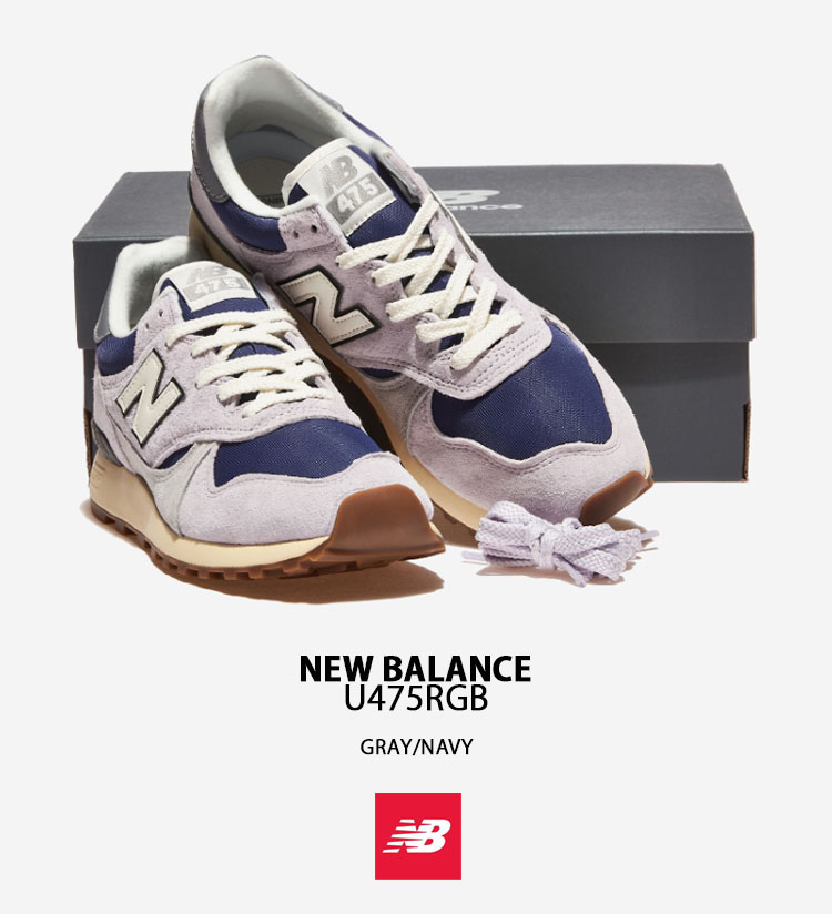 New Balance（ニューバランス） スニーカー U475 U475RGB GRAY NAVY C