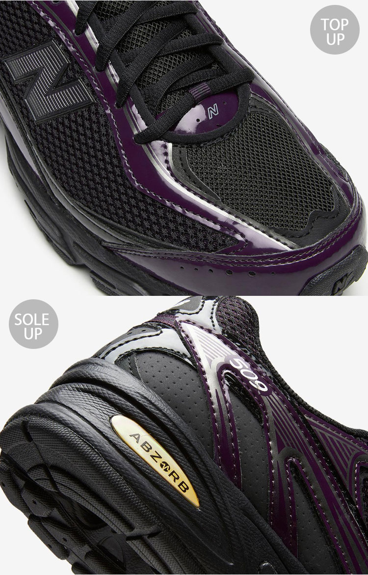 New Balance（ニューバランス） スニーカー U509 BLACK PURPLE U509B1