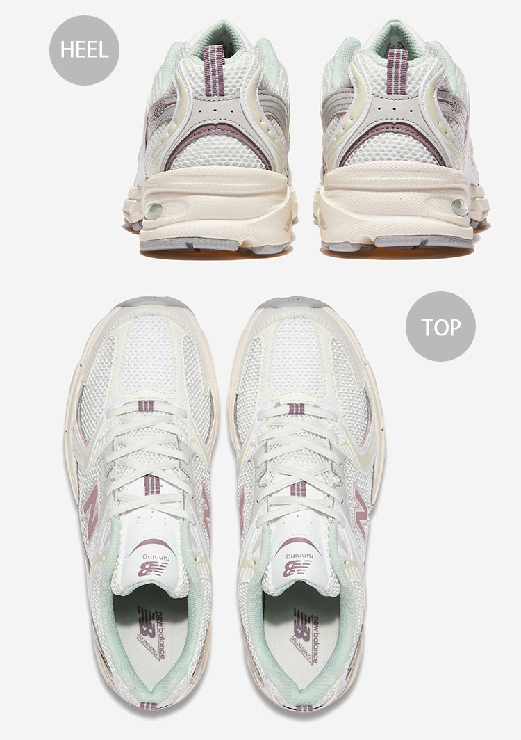 New Balance ニューバランス スニーカー U530NEB WHITE PURPLE