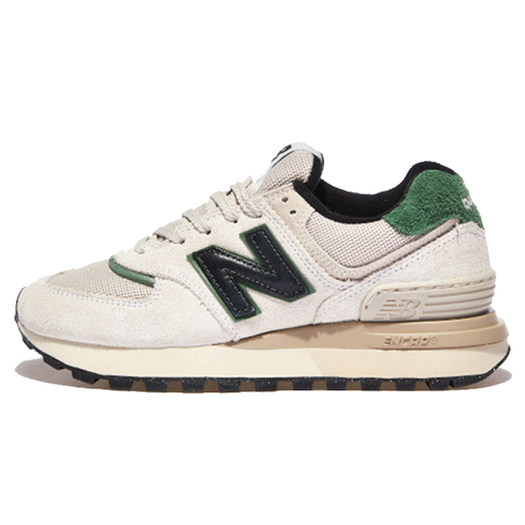 New Balance ニューバランス スニーカー U574LGFW WHITE GREEN ホワイト グリーン シューズ レザー 本革 メンズ レディース｜a-dot｜02