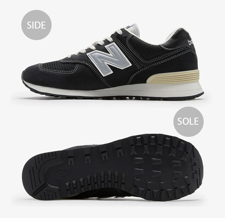New Balance ニューバランス スニーカー U574MB2 BLACK シューズ