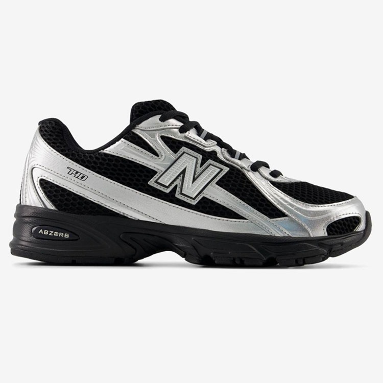 New Balance ニューバランス スニーカー U7403FT シューズ NewBalance740 ランニングシューズ メッシュ BLACK SILVER ブラック シルバーメンズ レディース | New Balance | 01