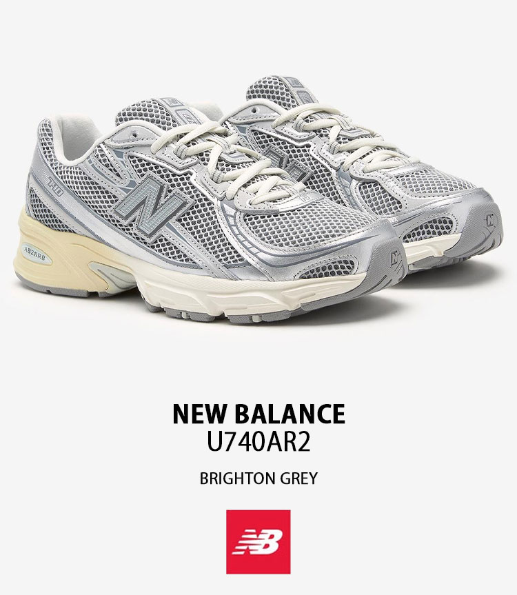 ★早期完売★NEW BALANCE★BRIGHTON GREY★U740AR2★大人気★ 楽天市場】New Balance ニューバランス スニーカー U740AR2 GREY