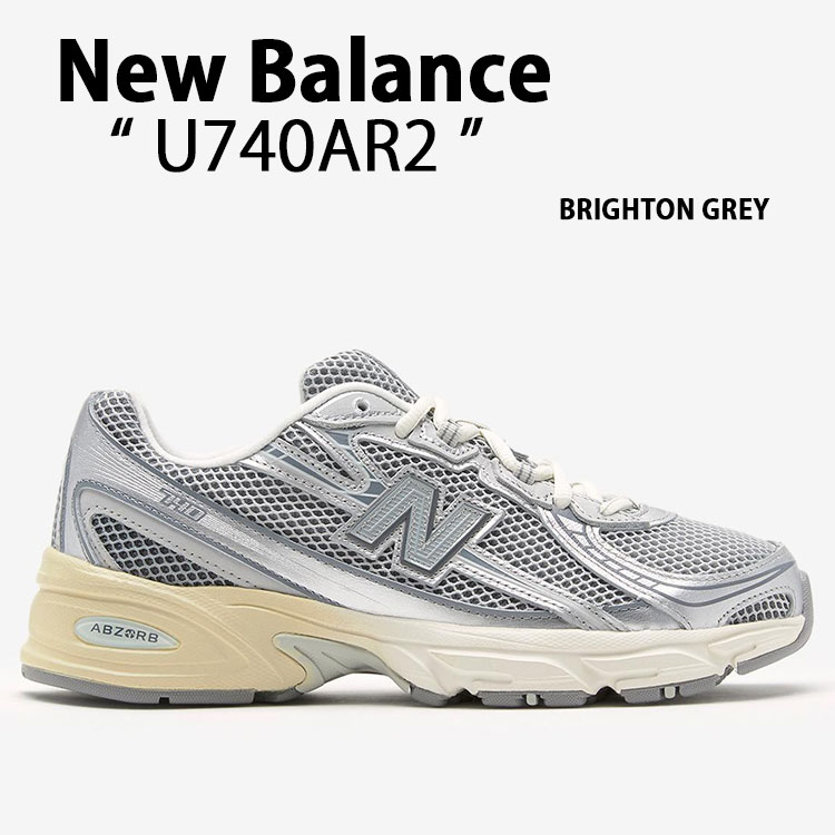 New Balance ニューバランス スニーカー U740AR2 GREY シューズ