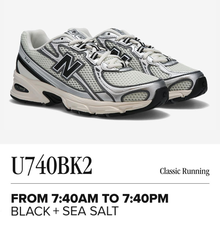 New Balance（ニューバランス） スニーカー U740 U740BK2 BLACK
