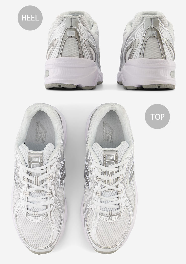 New Balance ニューバランス スニーカー U740WM2 WHITE SILVER