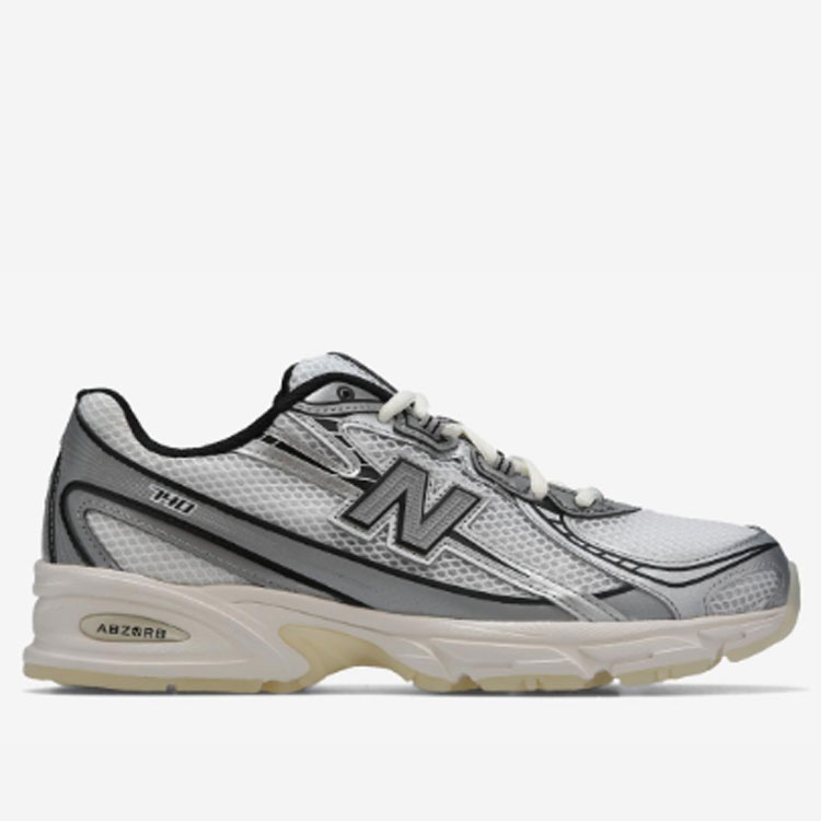 新品未使用【New Balance】740 スニーカー ホワイトシルバー New Balance（ニューバランス） スニーカー U740WSM WHITE SILVER