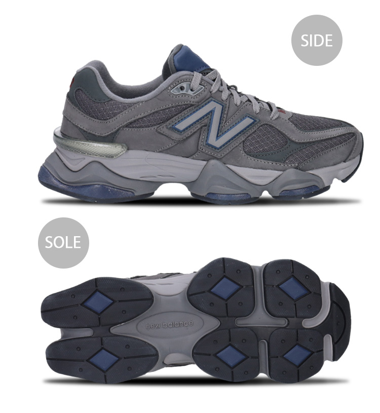 ニューバランス9060 EEE グレー24.0cm ☆新品未使用 Amazon | [ニューバランス] 9060 U9060ERD スニーカー US4.5(22.5cm