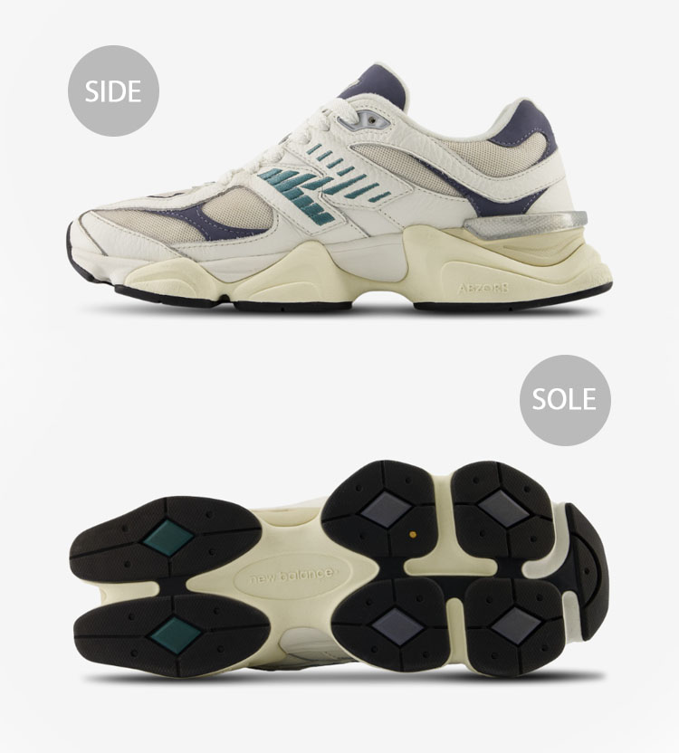 New Balance（ニューバランス） スニーカー U9060ESD WHITE GREEN 90