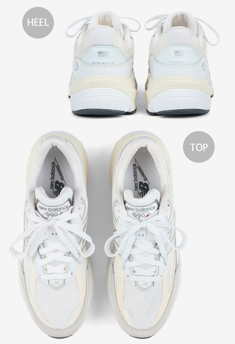 国内配送 New Balance U990 GB6 WHITE New Balance U990GB6 WHITE（ニューバランス U990GB6-ホワイト