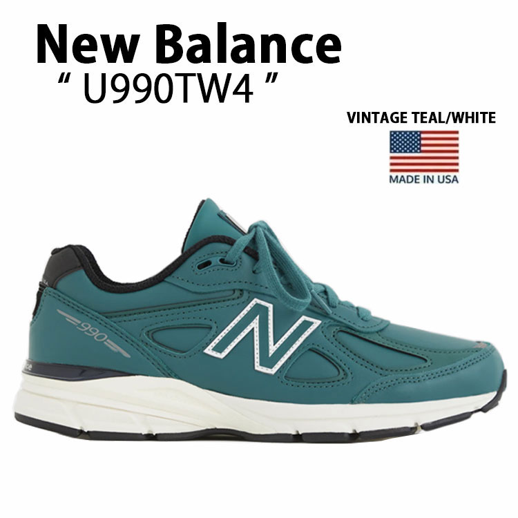 New Balance（ニューバランス） スニーカー U990TW4 VINTAGE WHITE