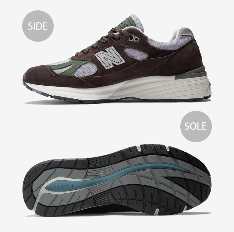 New Balance ニューバランス スニーカー U991BP2 BROWN シューズ