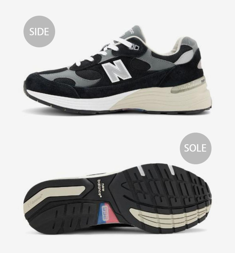 New Balance（ニューバランス） スニーカー U992BK MADE IN USA BLACK