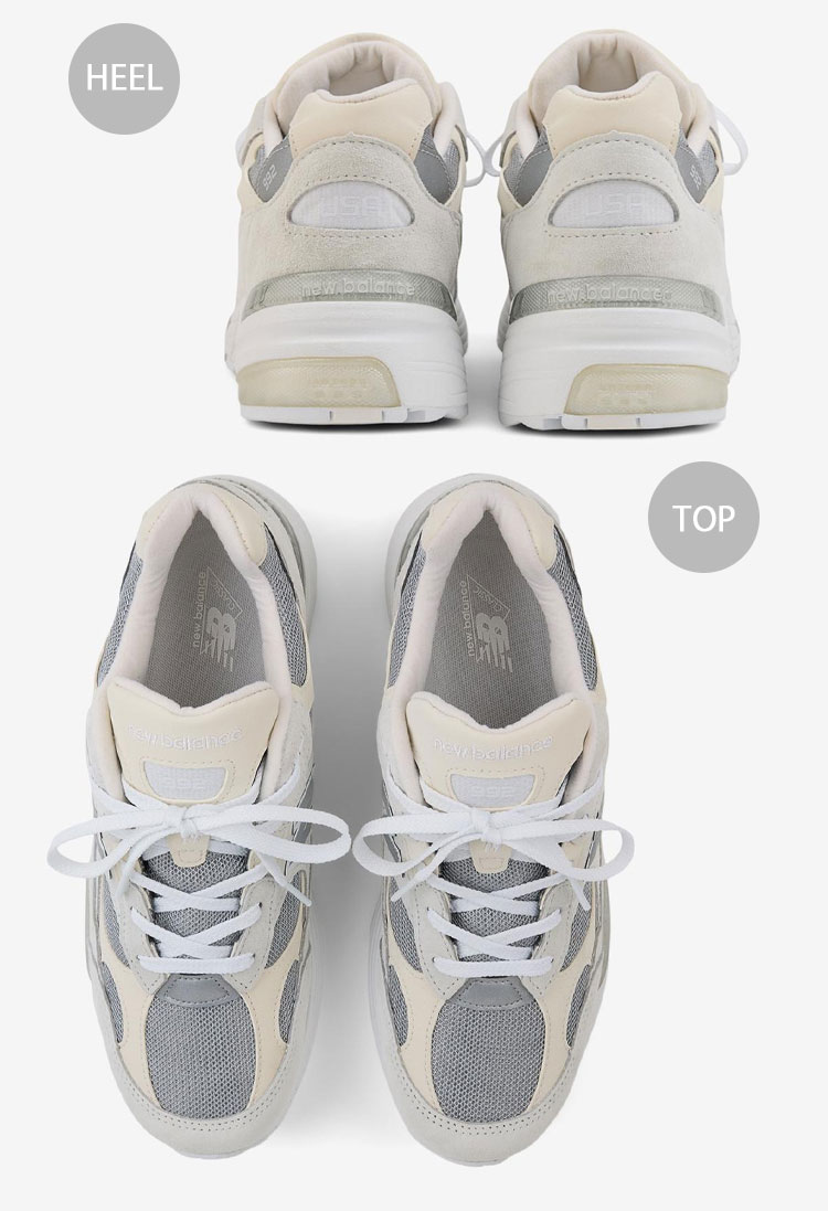 New Balance(ニューバランス) スニーカー U992NC WHITE SILVER made New Balance(ニューバランス) スニーカー U992NC WHITE SILVER made