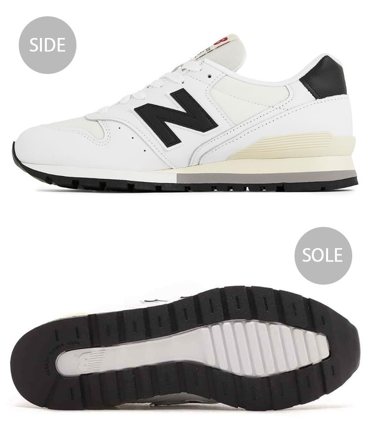 New Balance（ニューバランス） スニーカー U996TC WHITE BLACK MADE