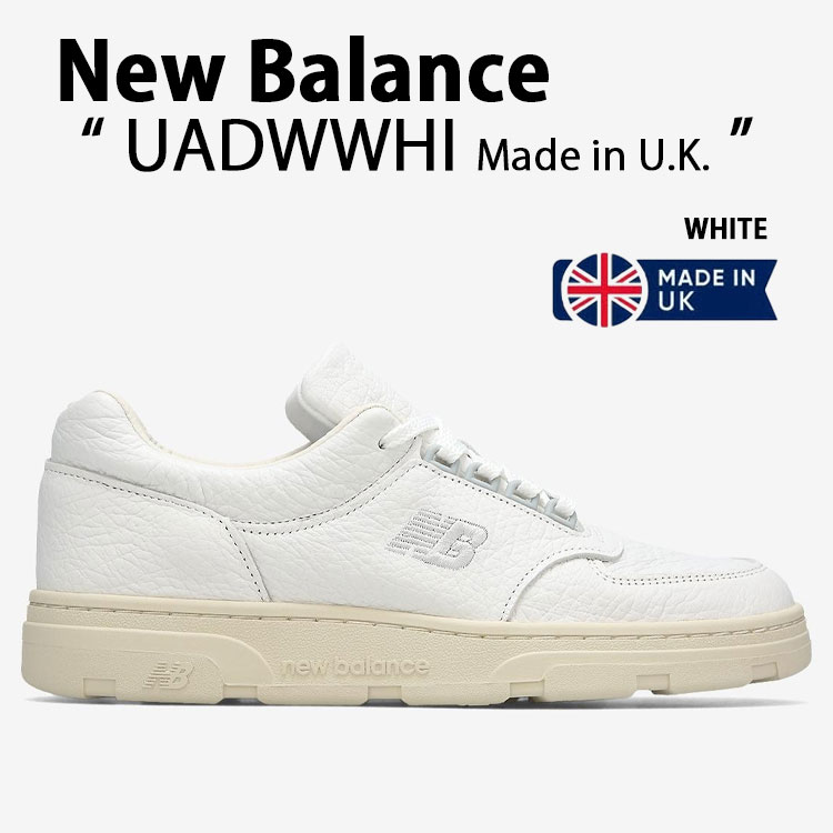New Balance ニューバランス メンズ スニーカー UADWWHI シューズ Made in UK Allerdale アラーデール ロゴ WHITE ホワイト New Balance（ニューバランス） メンズ スニーカー UADWWHI シューズ