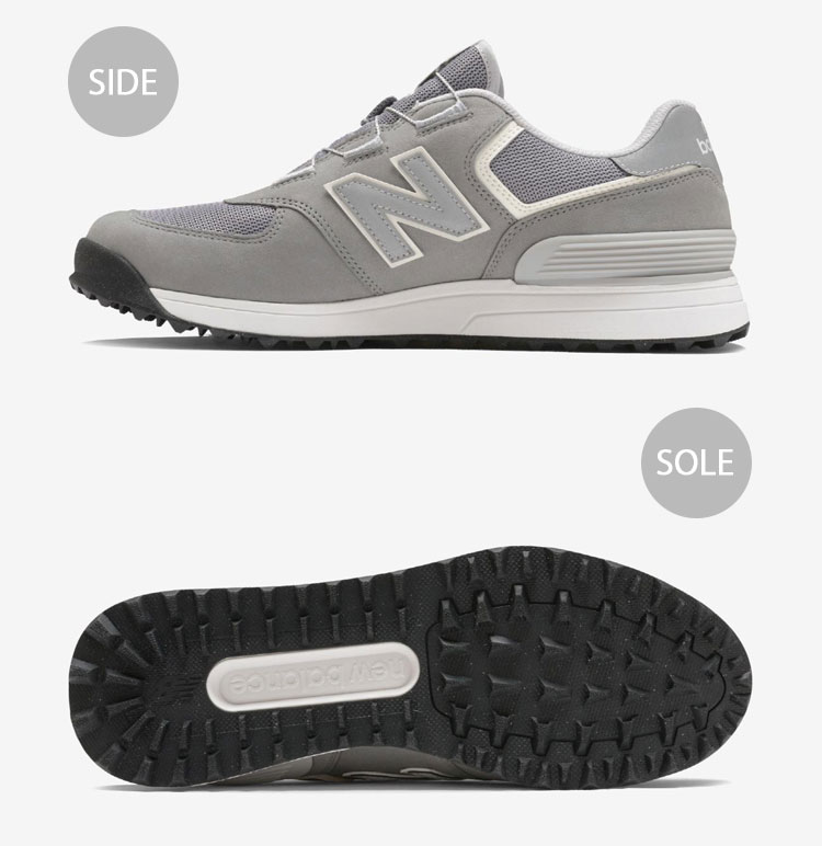 未使用 29cm 2E ニューバランス ゴルフシューズ UG574BH4 グレー New Balance（ニューバランス） ゴルフシューズ UG574BH4 GOLF