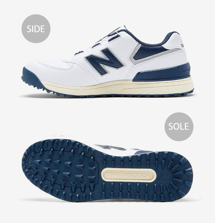 ニューバランス GOLF UGBS574J ゴルフシューズ Balance（ニューバランス） New UGBS574J BOAシューズ ゴルフ シューズ(男性用)