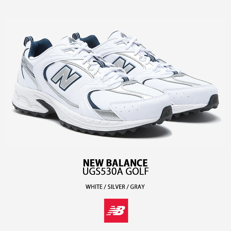 未使用 25.5 D ニューバランスゴルフシューズ UGS530A ホワイト New Balance ニューバランス スニーカー ゴルフシューズ UGS530A