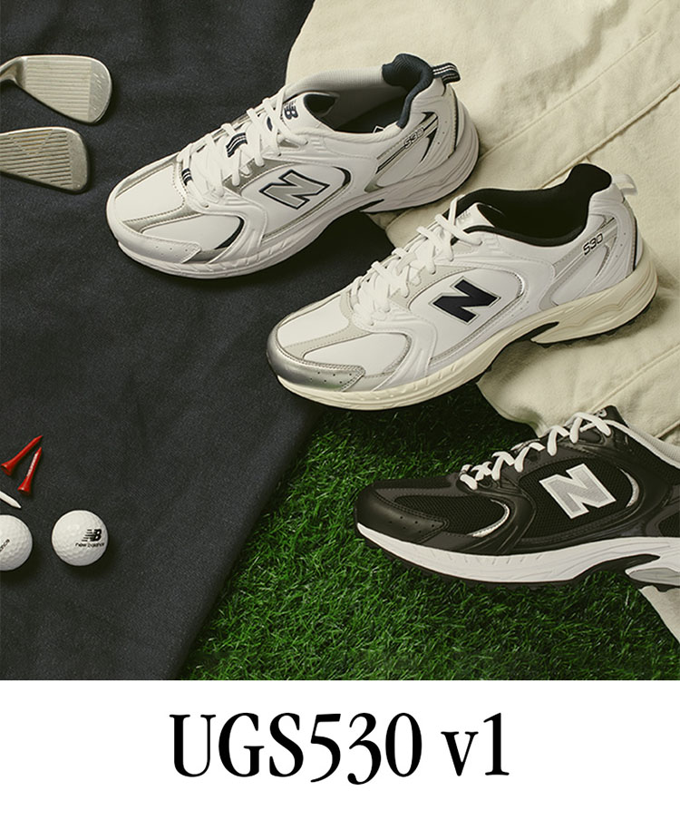 【専用】ニューバランス ゴルフシューズ UGS530B　25.5㌢ スパイクレス New Balance（ニューバランス） スニーカー ゴルフシューズ UGS530B