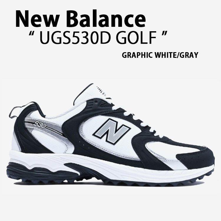 New Balance 530 黒/白 シューズ　GOLF New Balance（ニューバランス） スニーカー UGS530 v1 UGS530D GOLF