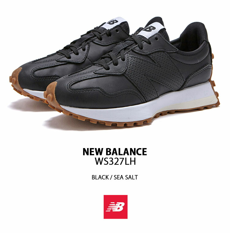 New Balance ニューバランス レディース スニーカー WS327LH NEWBALANCE WS327 BLACK SEASALT シューズ  本革 レザー ビッグN ブラック シーソルト : nb-ws327lh : セレクトショップ a-dot - 通販 - Yahoo!ショッピング