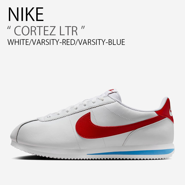 NIKE ナイキ CORTEZ DM4044-108 コルテッツ ローカットスニーカー ホワイト/レッド US11/29cm NIKE（ナイキ） スニーカー CORTEZ LTR コルテッツ レザー DM4044-108