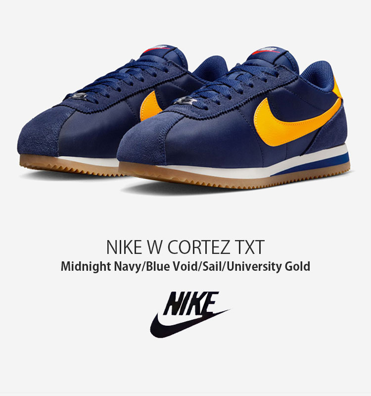 NIKE / CORTEZⅡ/27.5cm/BLU NIKE（ナイキ） スニーカー W CORTEZ TXT ウィメンズ コルテッツ
