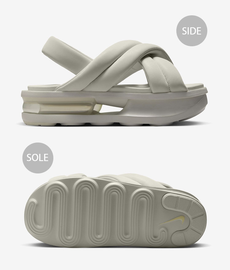 NIKE ナイキ エアマックス アイラ ベージュ W AIR MAX ISLA SANDAL LIGHT BONE PURE PLATINUM  ALABASTER FJ5929-001 サンダル 厚底サンダル レディースサンダル