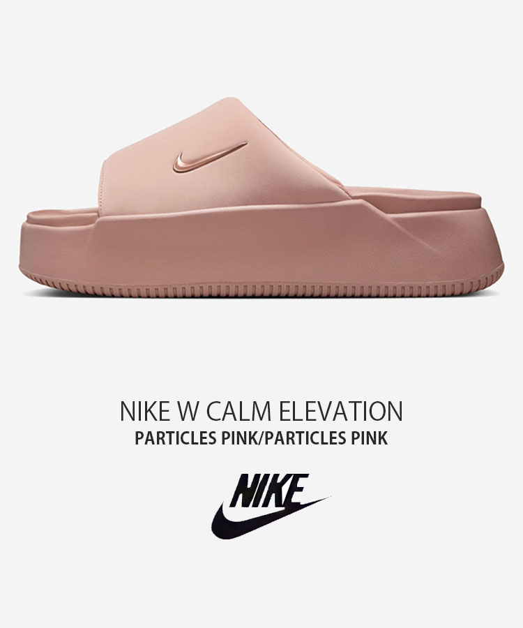 ◆Nike◆ Calm Elevation W Particle Pink HJ5601601 HJ5601-601 Nike WMNS Calm Elevation Slide Particle Pink HJ5601-601