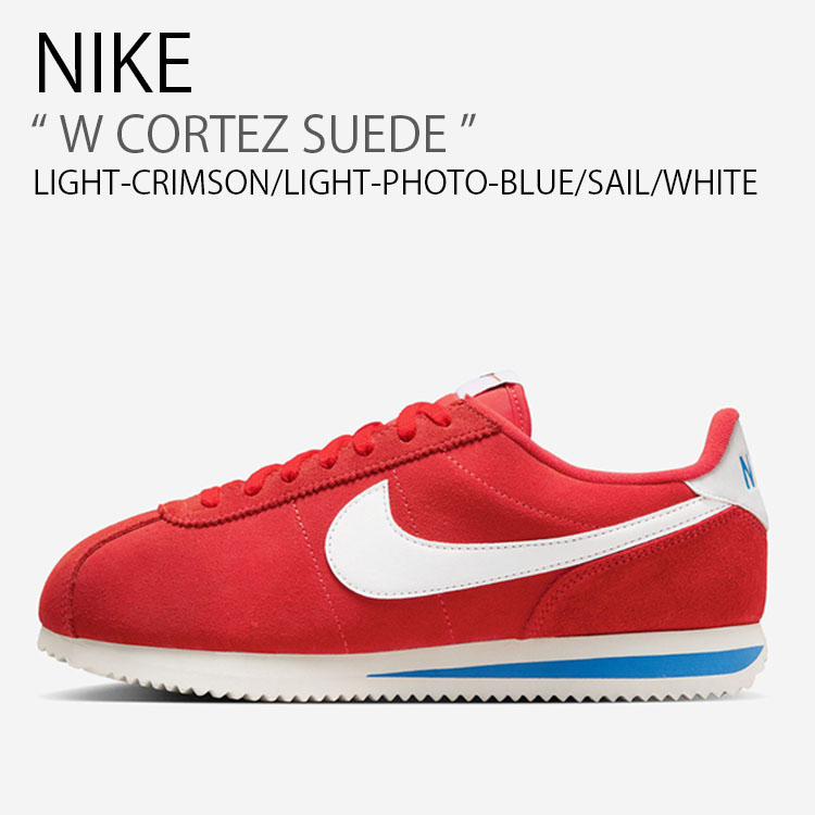 NIKE ナイキ レディース スニーカー W CORTEZ SUEDE ウィメンズ コルテッツ スウェード IB1857-600 ローカット レッド ウィメンズ 女性用 NIKE（ナイキ） レディース スニーカー W CORTEZ SUEDE ウィメンズ