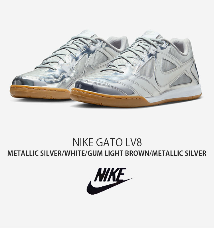 NIKE（ナイキ） スニーカー GATO LV8 IB3566-001 ローカット シルバー
