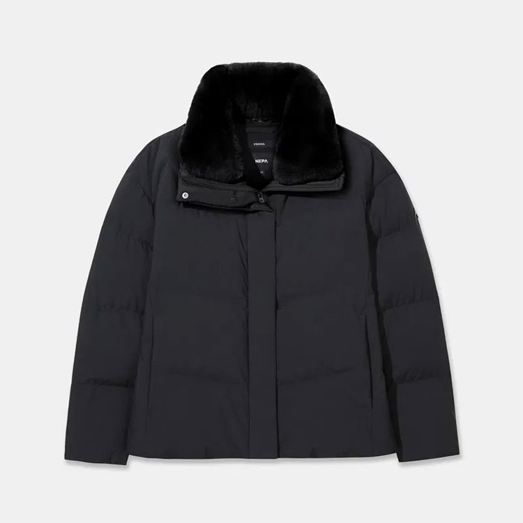 NEPA ネパ レディース パディングジャケット W PRIMIA REX DOWN JACKET プリミア レックス ダウンジャケット ファー取外し 2WAY 女性用 7L82070の画像
