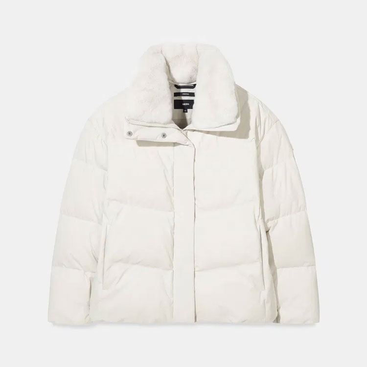 NEPA ネパ レディース パディングジャケット W PRIMIA REX DOWN JACKET プリミア レックス ダウンジャケット ファー取外し 2WAY 女性用 7L82070の画像