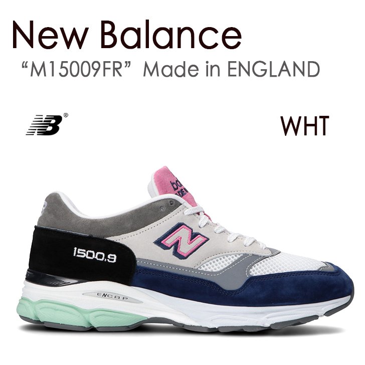 New Balance（ニューバランス） M15009FR WHITE BLACK イングランド