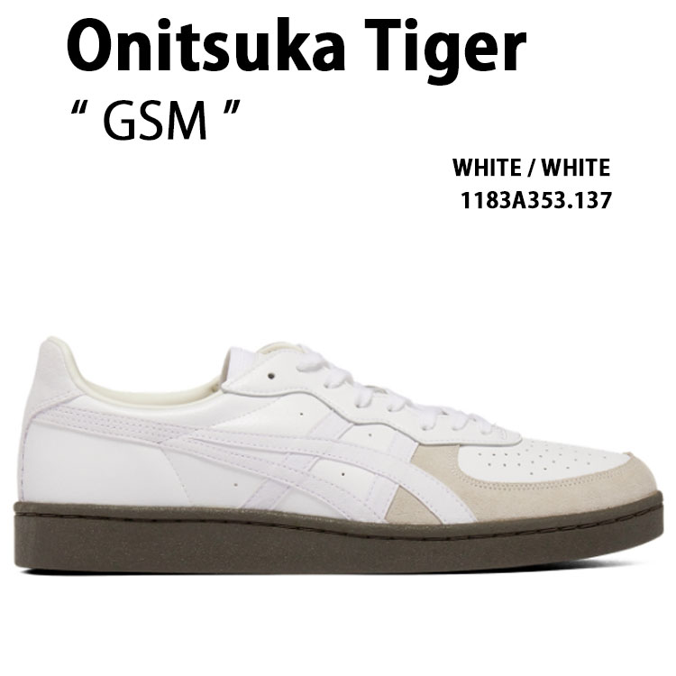 Onitsuka Tiger ホワイトスニーカー Onitsuka Tiger（オニツカタイガー） スニーカー GSM WHITE 1183A353