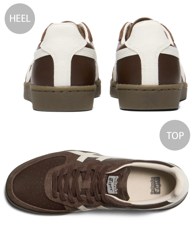 Onitsuka Tiger（オニツカタイガー） スニーカー GSM DARK BROWN CREAM