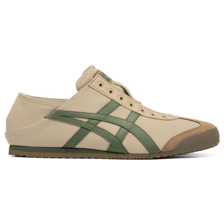 Onitsuka Tiger スニーカー ベージュ グリーン　25センチ Onitsuka Tiger（オニツカタイガー） スニーカー MEXICO 66 PARATY
