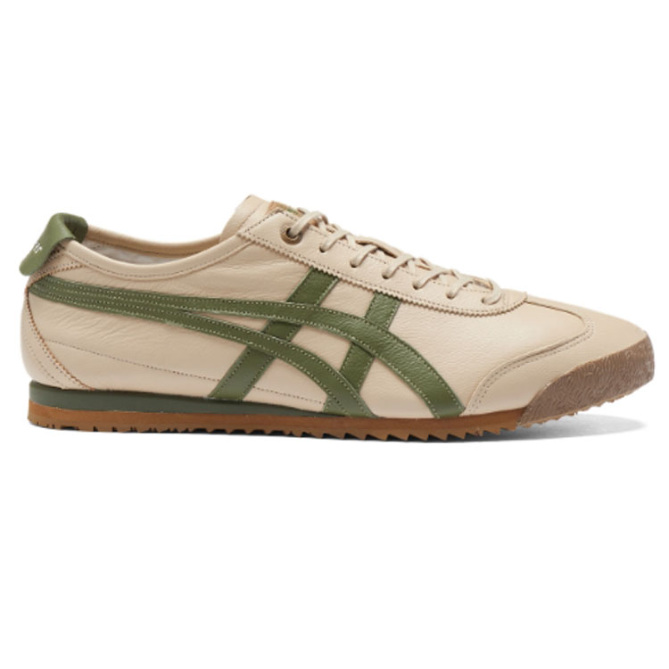 Onitsuka Tiger オニツカタイガー スニーカー MEXICO 66 SD BEIGE GREEN メキシコ66 ベージュ グリーン メンズ  レディース 男性用 女性用 1183A872.254