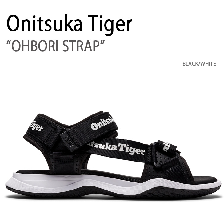 Onitsuka Tiger オニツカタイガー サンダル OHBORI STRAP BLACK 