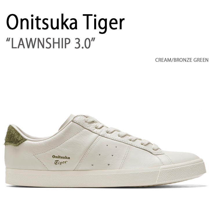 Onitsuka Tiger オニツカタイガー スニーカー LAWNSHIP 3.0 CREAM BRONZE GREEN ローンシップ3.0  クリーム ブロンズグリーン メンズ レディース 1183B986.100 : ot-1183b986100 : セレクトショップ a-dot - 通販  - Yahoo!ショッピング