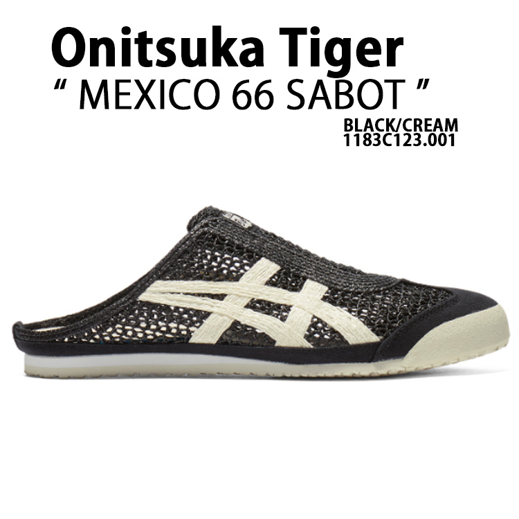 Onitsuka Tiger（オニツカタイガー） サンダル MEXICO 66 SABOT BLACK