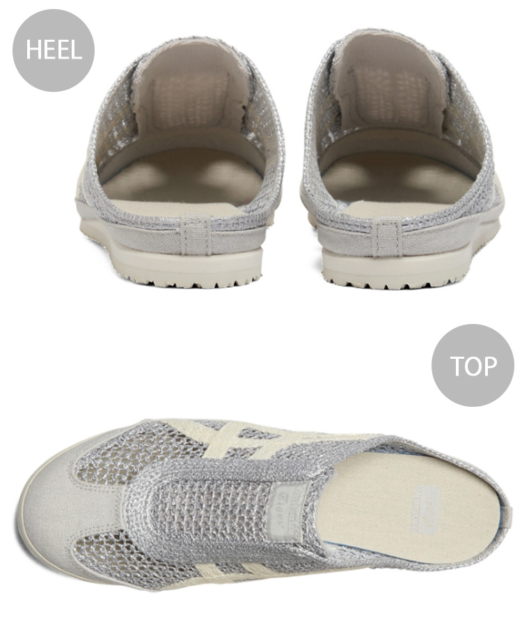 Onitsuka Tiger（オニツカタイガー） ミュール MEXICO 66 SABOT SILVER